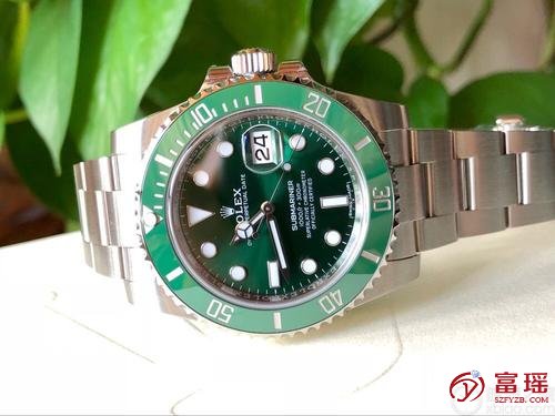 劳力士潜航者型系列116610LV-97200 绿盘手表