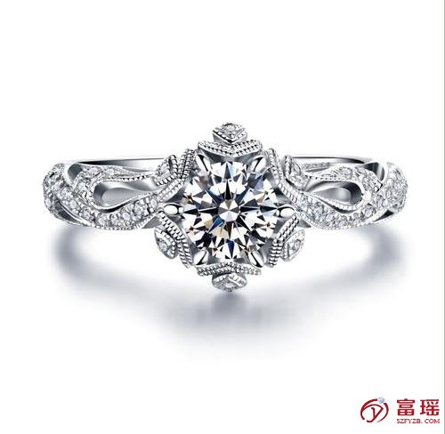 「1克拉钻石戒指卖多少钱」深圳平湖1克拉二手钻石回收店