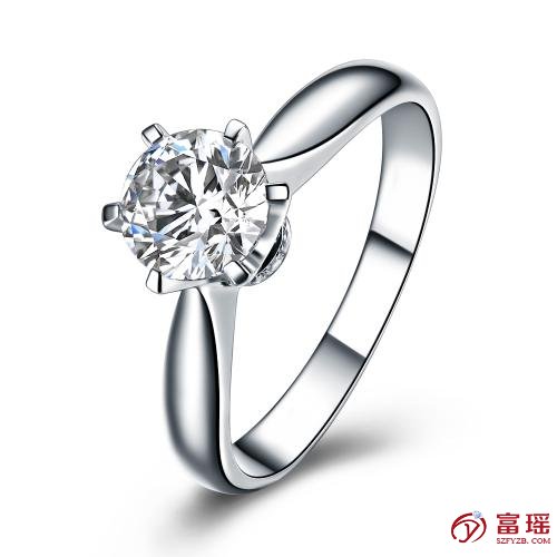 「1克拉钻石戒指卖多少钱」深圳平湖1克拉二手钻石回收店