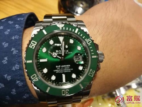 「有收劳力士手表的吗」深圳南山劳力士潜航者型116610LV-97200手表回收